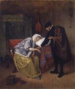 The Sick woman Jan Steen